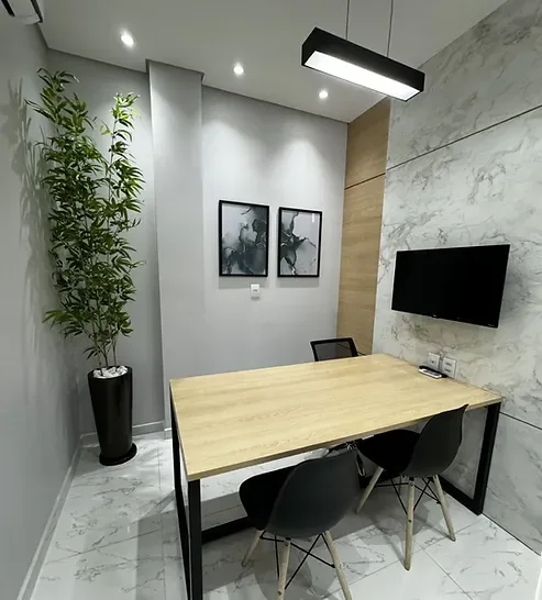 Sala de atendimento da Vera Cruz