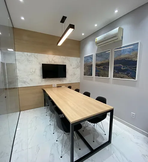 Sala de reunião da Vera Cruz